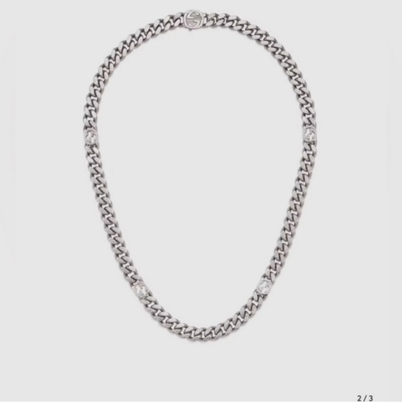 Gucci Jewelry - Gucci Silver Chain Necklace